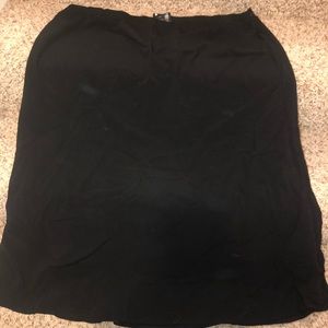 Black skirt